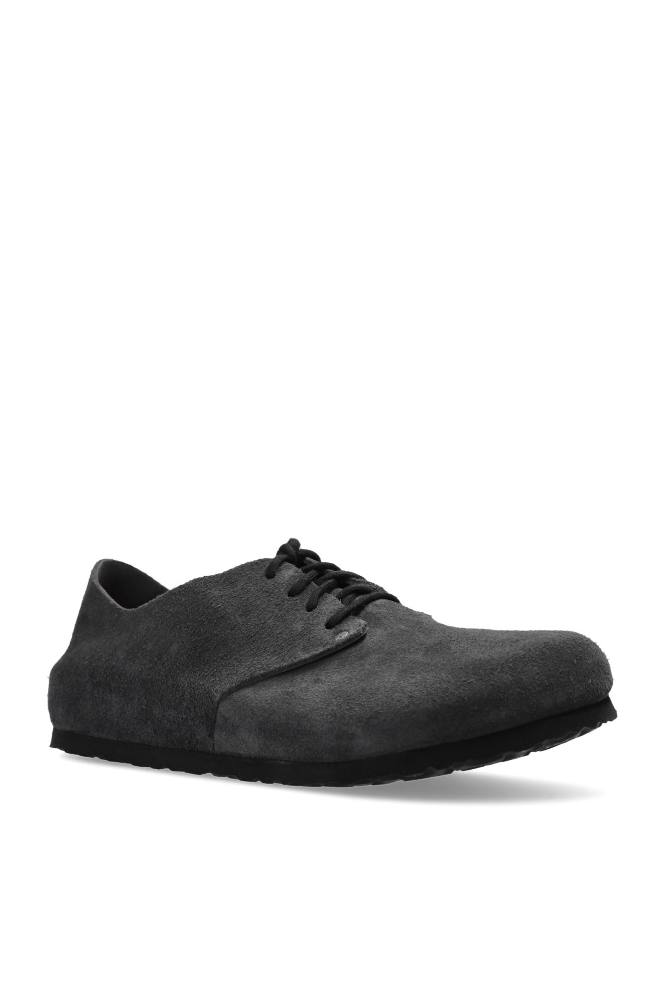 Grey 'Maine' leather shoes Birkenstock - Vitkac GB